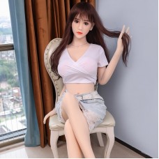 Full body silicone solid doll inflatable doll human version male insertable fun adult sex products with pubic hair