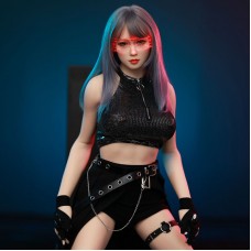 Non inflatable full silicone physical doll for men's real adult sex toys, handheld and pluggable smart doll