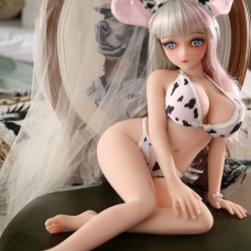 Full body solid silicone doll real life anime small entity can be inserted into hand made adult doll