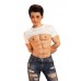 Little Fresh Meat Male Handsome Boy Solid Silicone Male Baby Female Solid Doll Muscle Bodybuilding Mr. Busy Figure