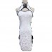 Guiruo Fun Lingerie Women's Sexy Lacing Temptation System Clothing Republic of China Style Side Split Hollow Qipao 674