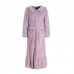 Guiruo Sexy Flannel Sweet Doll Neck Button Autumn and Winter Outwear Nightgown Women's Homewear Set P3024