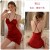 P2256 Date Red (Pajama Dress+T Pants)