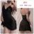 2051 black (pajama dress+bra)