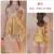 3787 yellow (top+shorts)