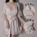 Guiruo Pajama Dress Sling Pajama Sexy Hollow Lace Thin Lace Up Pajama Home Furnishing Set Sent on behalf of 245