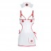 Ruo Ruo Pure Desire Wind Lacing Hollow Soft Nurse Wear Steel Ring Gathering No Release Uniform Temptation Fun Set 3039