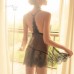 Guiruo Spring and Summer New Foreign Trade Sexy Lace Bowknot Fun Lingerie Sexy Sleepwear Home Furnishing 220