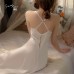 Guiruo Pure Desire Wave Dot Mesh Perspective Attraction Long Strap Sleeping Dress Women's French Private Home Furnishing Set 3213