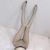 Hollow out fun silk stockings, anti hook silk mesh stockings, fishing net stockings, large and small mesh pantyhose, high tube mesh stockings, silk stockings W8