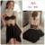 3141 black (pajama skirt)