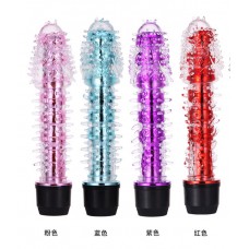 Dragon Beard Stick Crystal Sting Fluorescent Stick Single Shock Small Bald Head AV Stick Vibration Stick Women's Masturbation Massage Fun Supplies