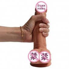 Manual suction cup, liquid silicone penis, female sexual pleasure masturbation device, adult vestibular anal plug, simulated penis