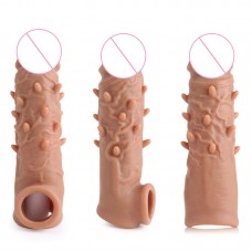 Multi spined penis lengthening set, penis wolf teeth set, male sex tools, adult products, wearing penis sets